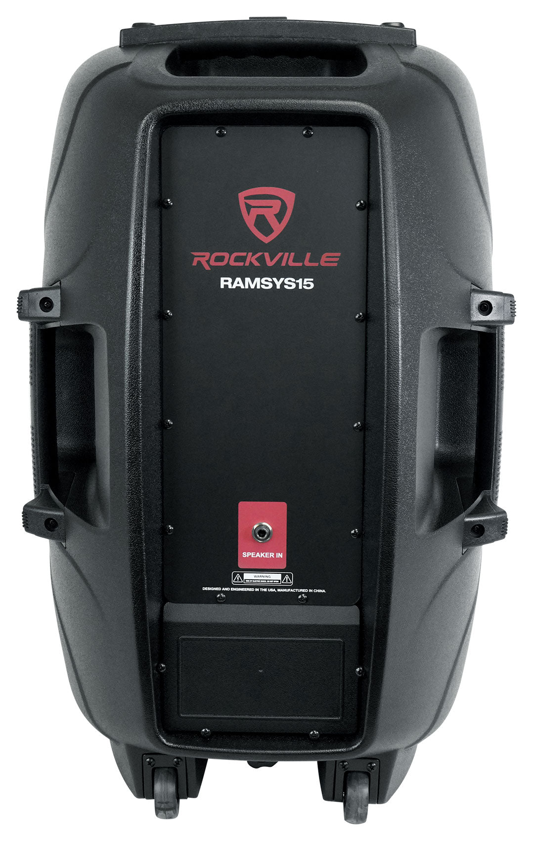 Rockville 15" passive 500 Watt 8 Ohm Lightweight DJ PA ABS Cabinet Speaker