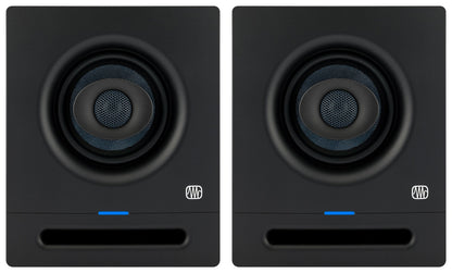 (2) Eris Pro 4 Powered 4" Coaxial 2-Way Studio Monitor Speakers