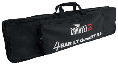 Chauvet DJ 4BAR LT QuadBT ILS Bluetooth Wash Lighting Kit+Tripod+Bag+Footswitch