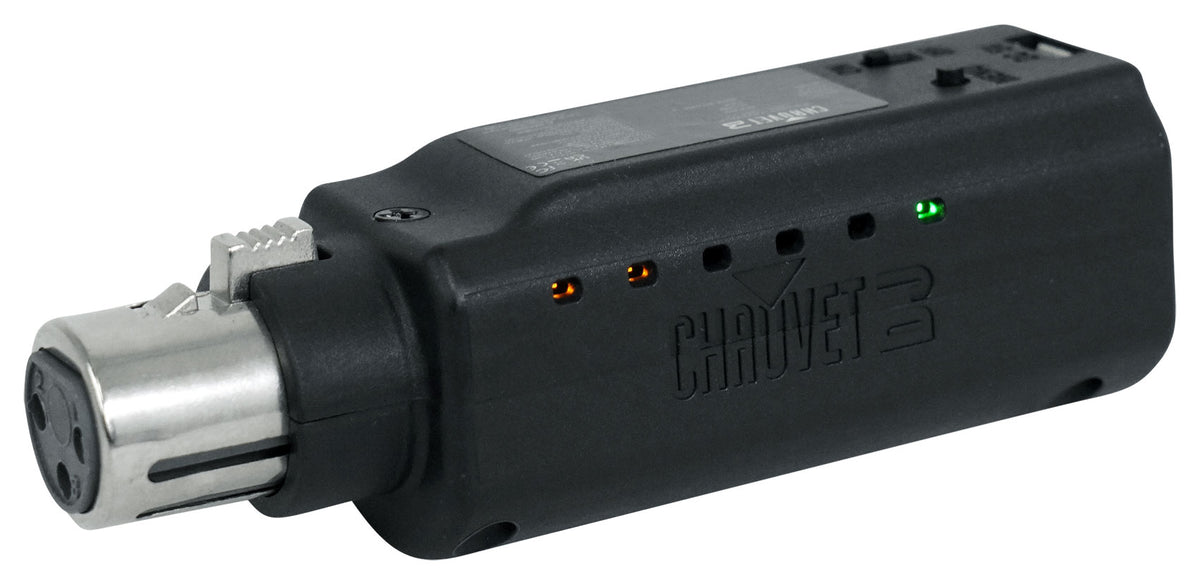 Chauvet D-Fi XLR RX Rechargeable D-Fi Receiver Turns DMX Light into Wireless DMX