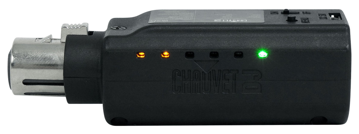 Chauvet D-Fi XLR RX Rechargeable D-Fi Receiver Turns DMX Light into Wireless DMX