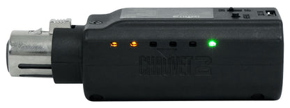 Chauvet D-Fi XLR RX Rechargeable D-Fi Receiver Turns DMX Light into Wireless DMX