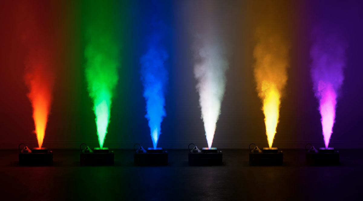 American DJ FOG FURY JETT PRO Wireless DMX Fogger Fog Machine w/ RGBA LED Lights