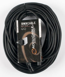 Accu-Cable AC5PDMX100 22 AWG 100 Foot 5-Pin Male-Female DMX Lighting Cable ADJ