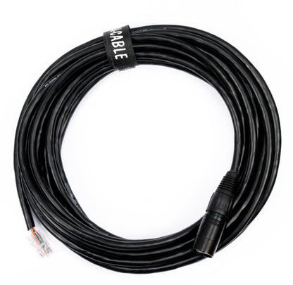 American DJ ADJ CAT6PRO25FC 25 Foot 24 AWG Gauge Cat 6 EtherCON Cable
