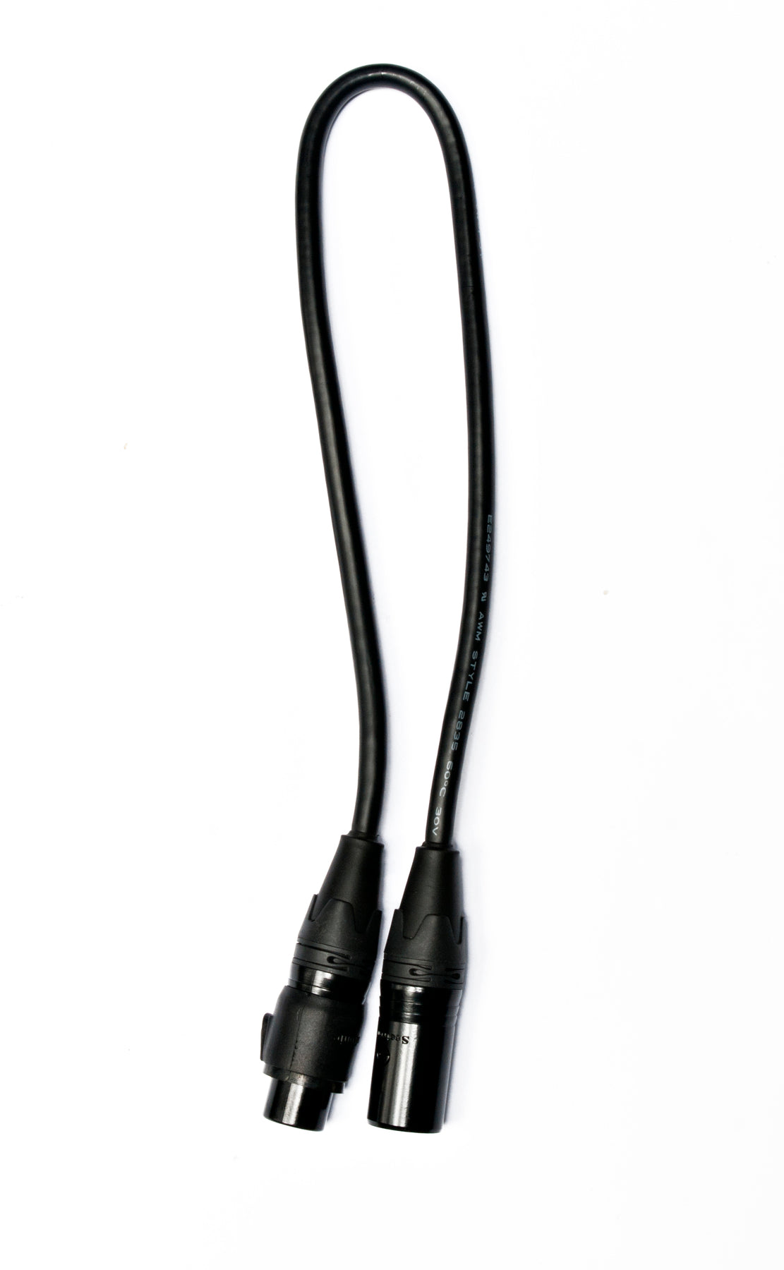 American DJ ADJ STR300 IP65 Outdoor 1.64 Foot 3-Pin Male To Female DMX XLR Cable