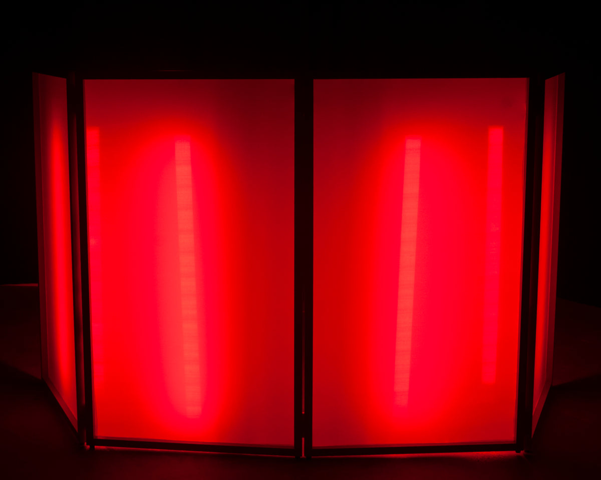 Eliminator LED BP TUBES 4 PAK Battery Powered 4x RGB LED Lights w/Remote+Bag ADJ