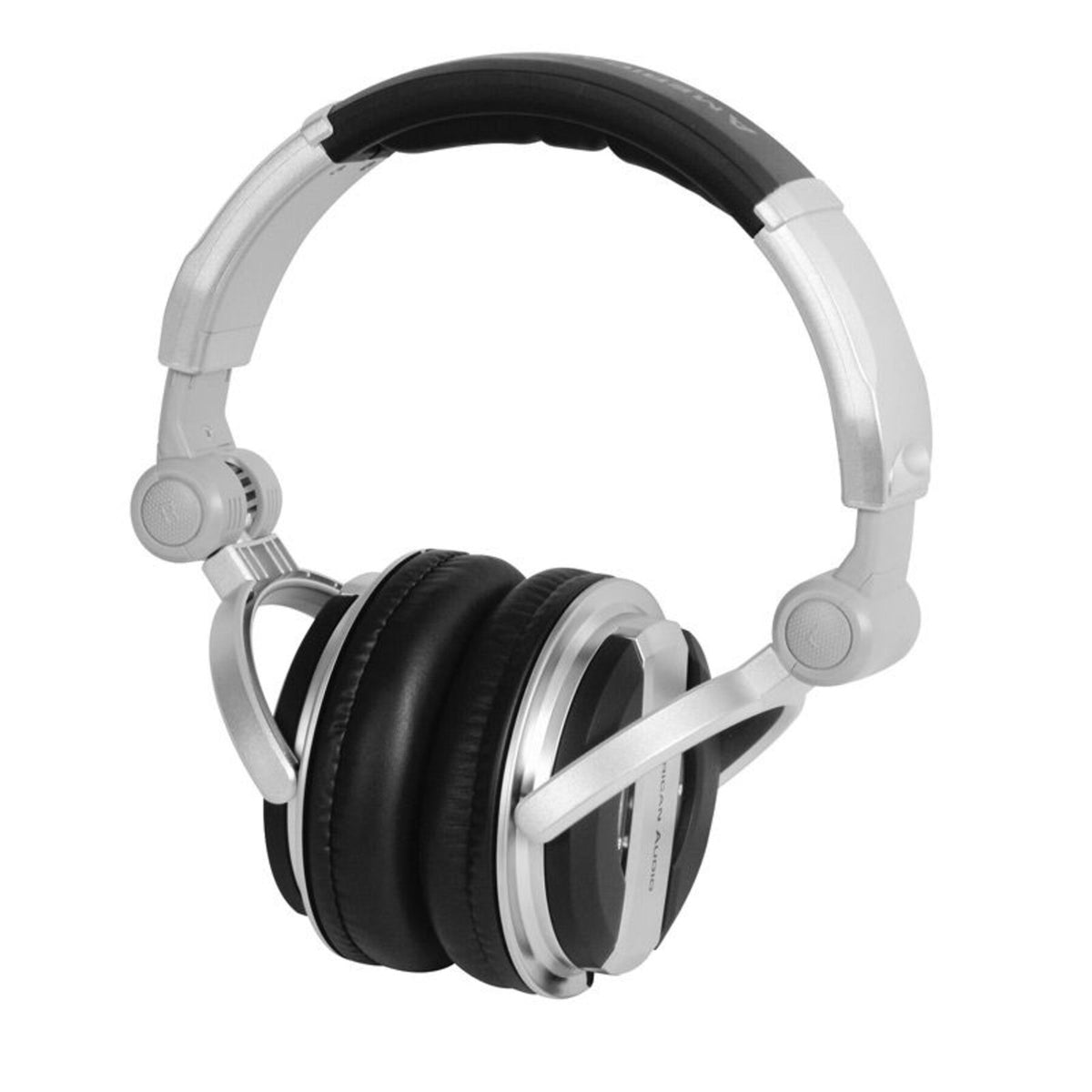 American Audio HP700 Foldable Over-Ear Pro DJ Headphones w/ Bag ADJ