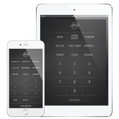 American DJ ADJ AIRSTREAM IR Universal Remote Control App For Lighting Fixtures