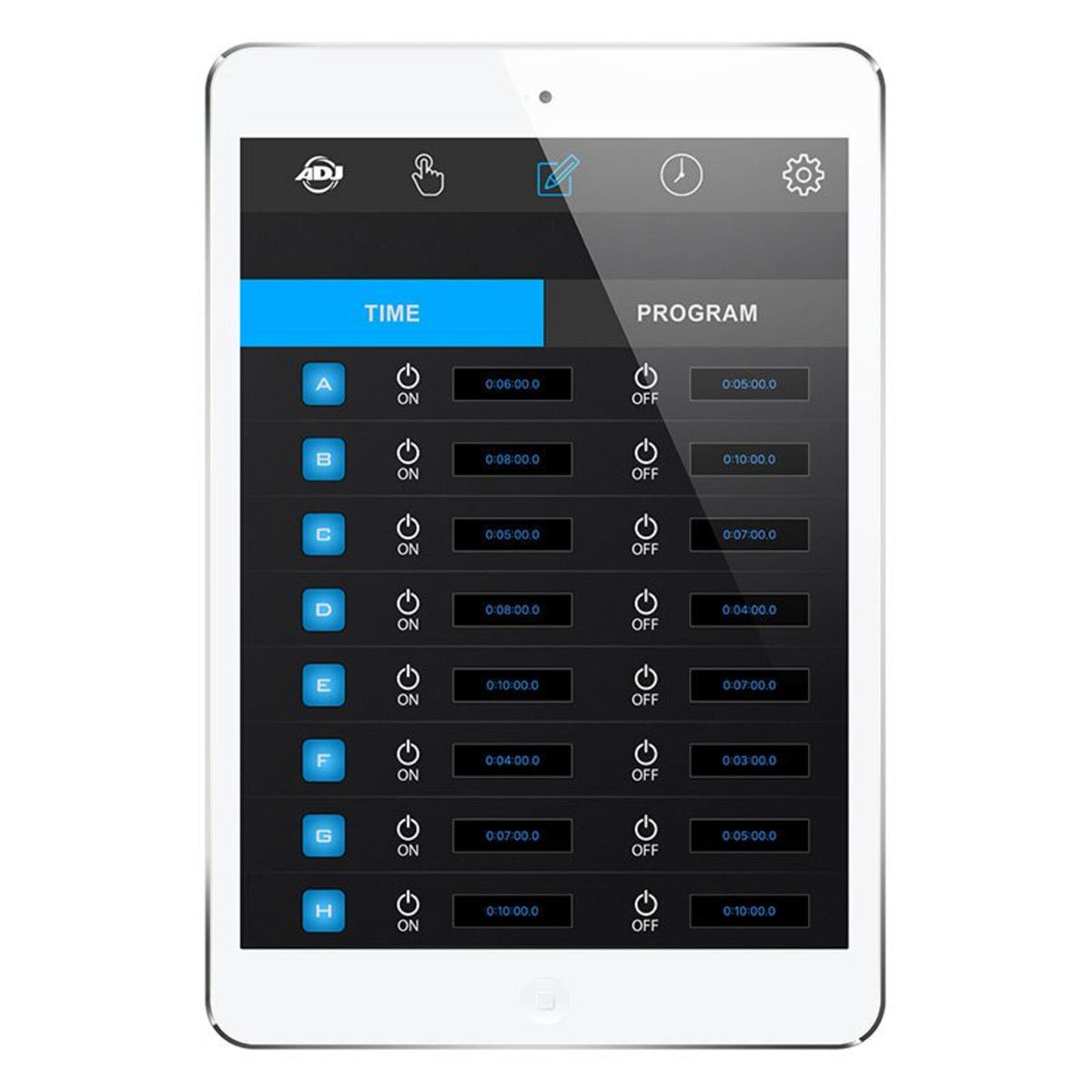 American DJ Airstream Wifi Bar iOS App Controlled 4-Channel Wireless Switch BAR