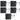 (5) Rockville STAGE MATRIX 36 RGB 6x6 Tri-Colored Matrix Blinder Lights DJ/Stage