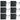 (6) Rockville STAGE MATRIX 36 RGB 6x6 Tri-Colored Matrix Blinder Lights DJ/Stage