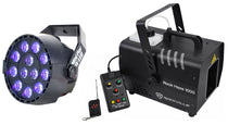 ROCKHAZE 1000 V2 + Mini Par UV LED
