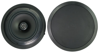 JBL CSA 280Z 2 x 80w Commercial 70v Amplifier Amp+(8) Black 8" Ceiling Speakers
