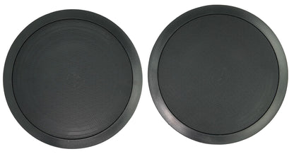 JBL CSA 280Z 2 x 80w Commercial 70v Amplifier Amp+(8) Black 8" Ceiling Speakers