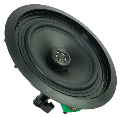 JBL CSA 280Z 2 x 80w Commercial 70v Amplifier Amp+(8) Black 8" Ceiling Speakers