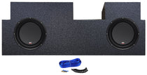 Dual 10" Subwoofer and Sealed Enclosure Kit for 2019-2023 Jeep Gladiator