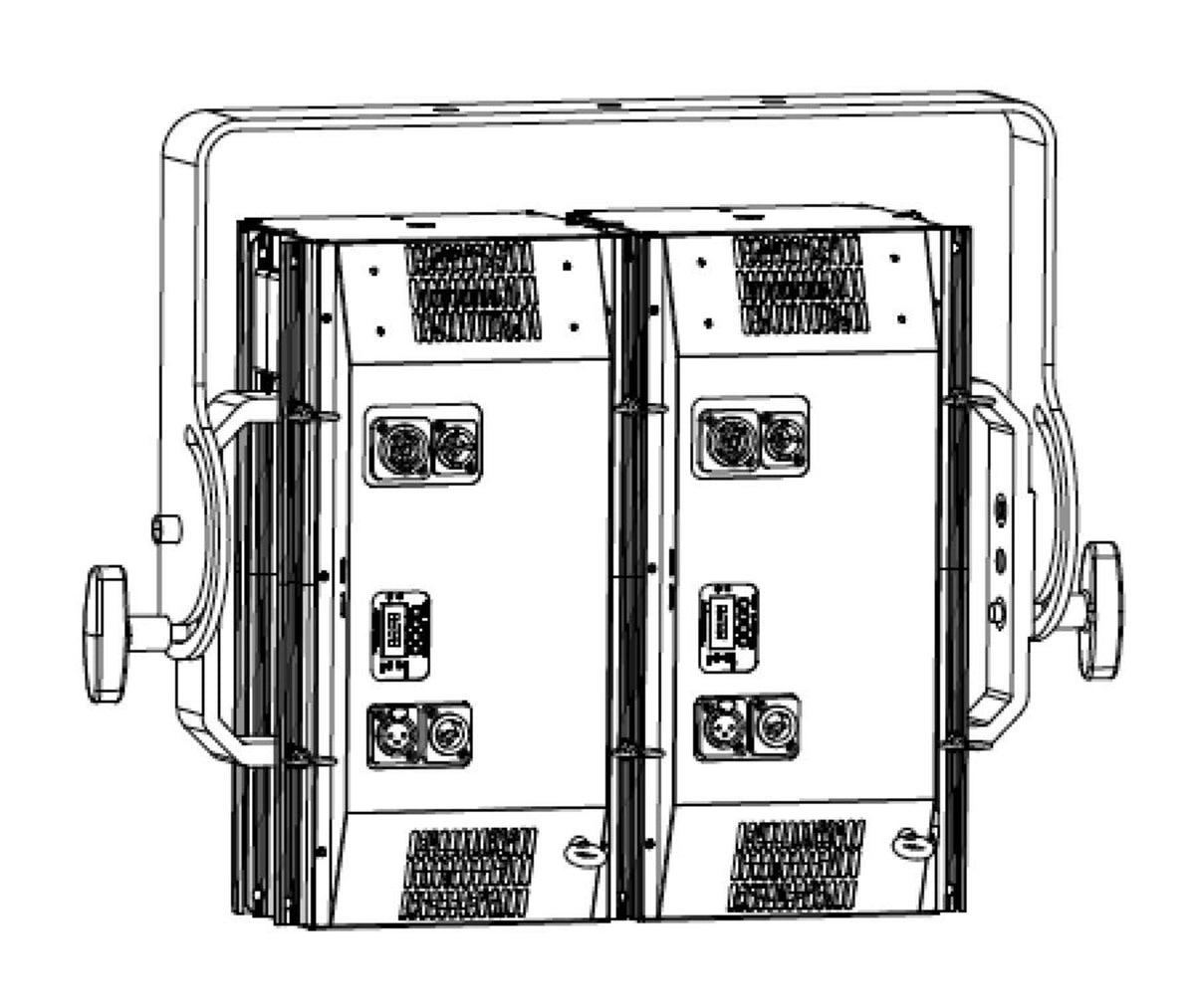 American DJ ENC-RB4 Optional Rigging Bracket And Hardware For Encore Burst 200