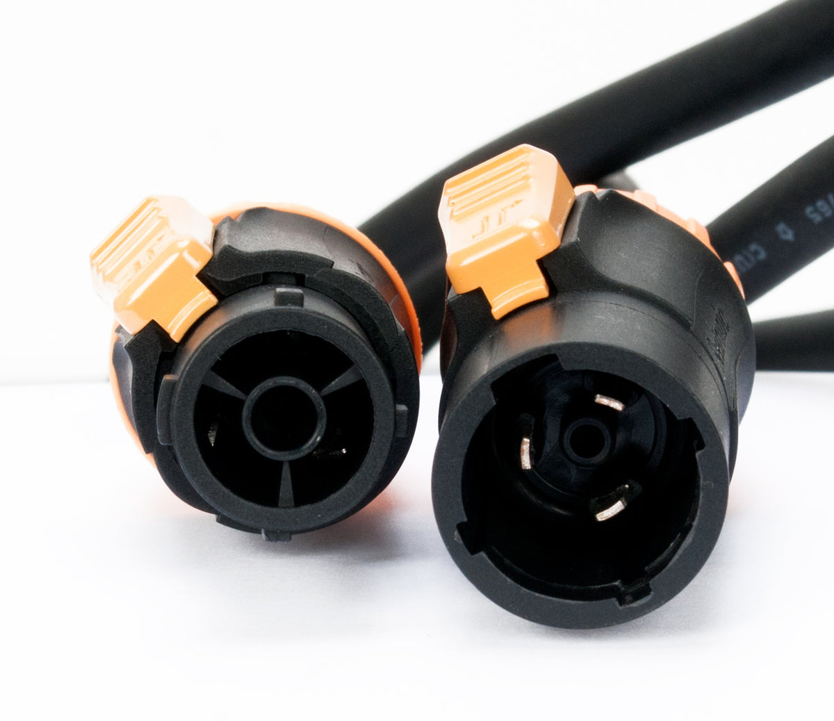 Accu-Cable SIP178 IP65 Outdoor 50 Foot Male-Female Twist Lock Power Link Cable
