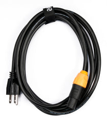 Accu-Cable SIP1MPC15 Outdoor 15' Power Twist Lock To 3-Prong Edison Plug Cable