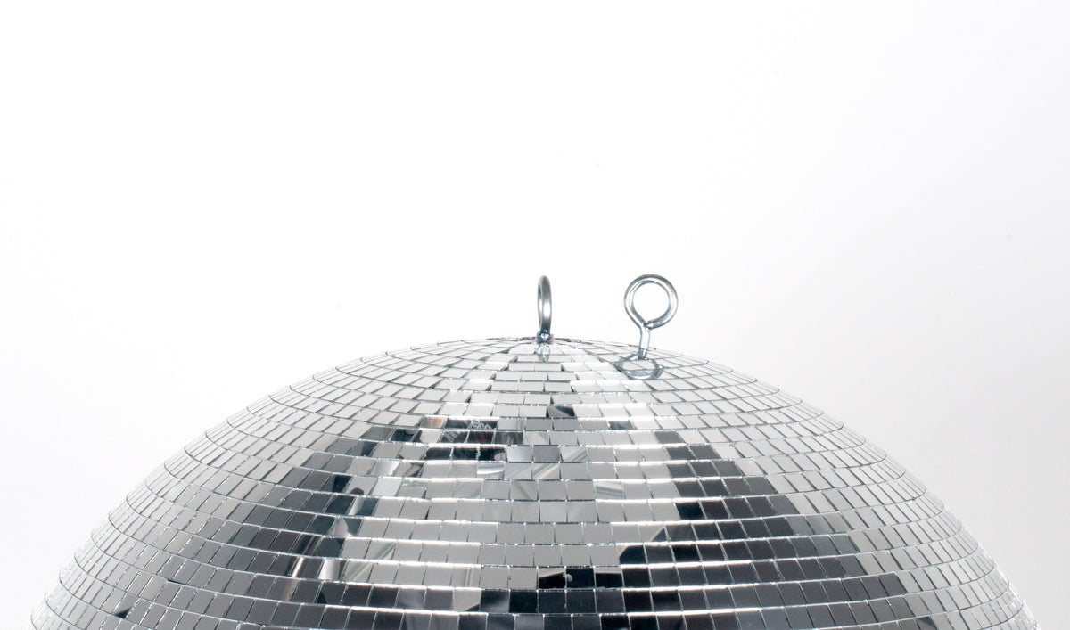 Eliminator EM20 20" Disco Mirror Ball w/ Motor Ring For Dance Floor/Events/Disco