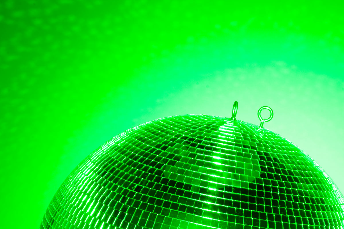 Eliminator EM20 20" Disco Mirror Ball w/ Motor Ring For Dance Floor/Events/Disco