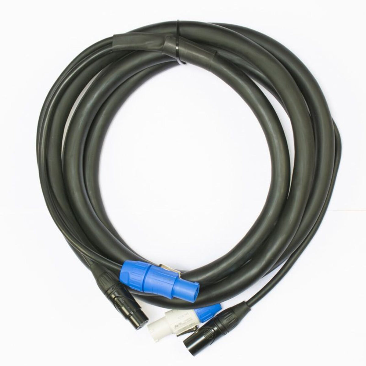 Accu-Cable AC5PPCON12 12 Foot 5-Pin Male To Female Power Link + DMX Combo Cable