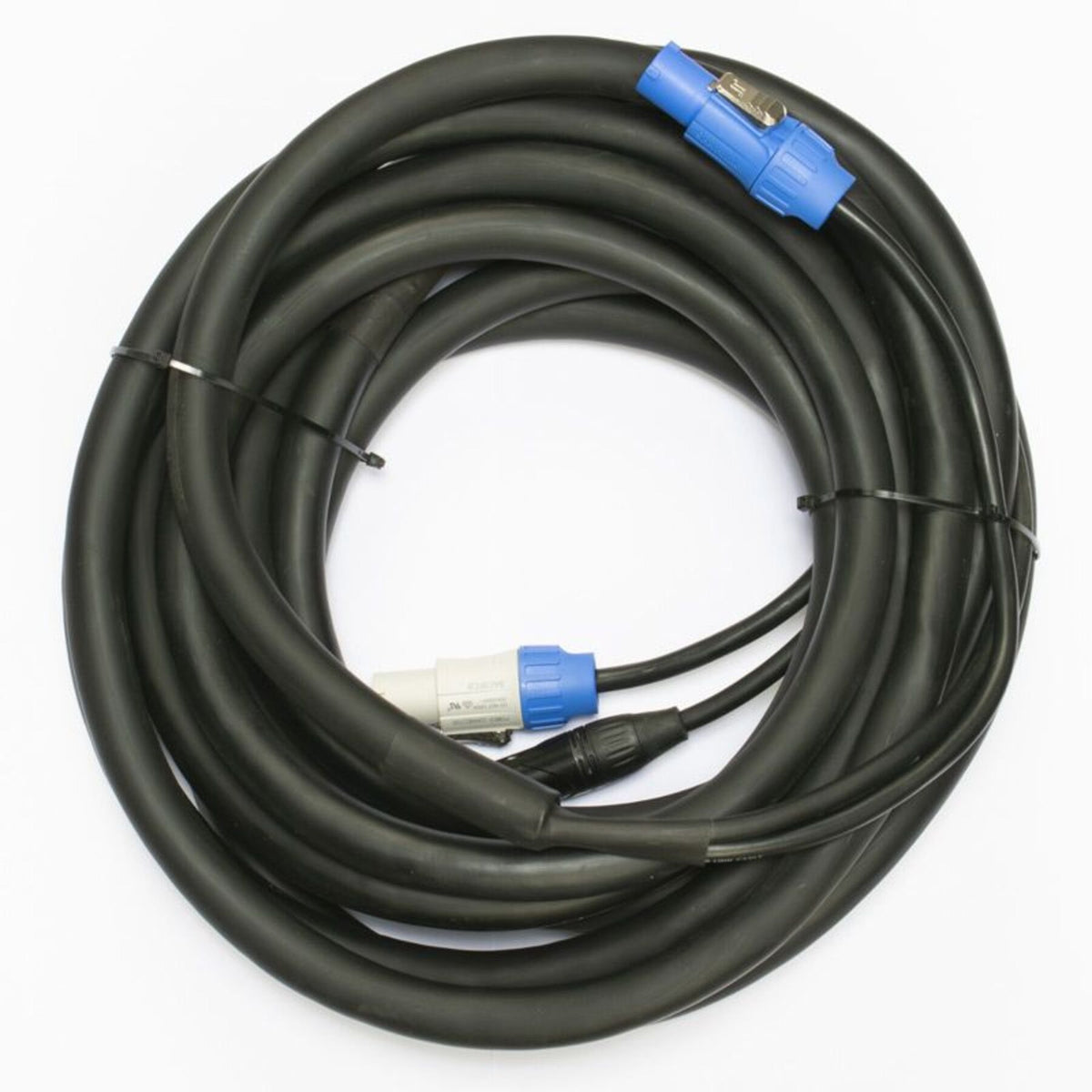 Accu-Cable AC5PPCON25 25 Foot 5-Pin Male To Female Power Link + DMX Combo Cable