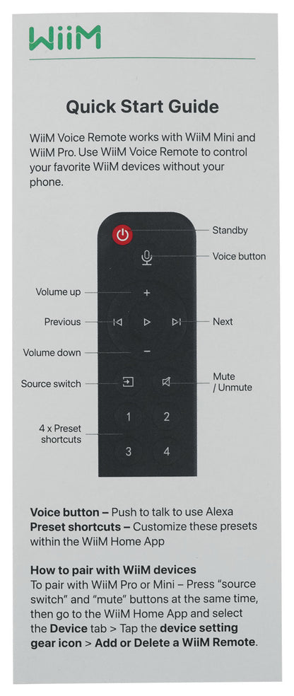 WIIM REMOTE