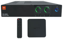 JBL CSA 280Z 2 x 80w Commercial 70v Amplifier w/ Smart Wifi Streaming Receiver