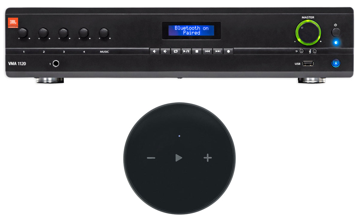 JBL VMA1120 Commercial 70v Bluetooth Mixer/Amplifier+Wifi Streaming Receiver