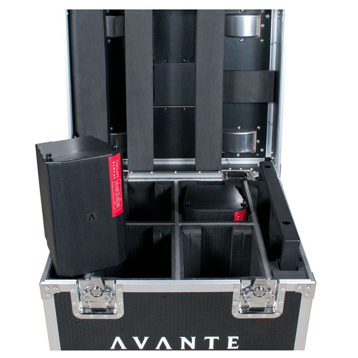 Avante Imperio QRC Roadcase With Casters For Hold 4 Imperio Mini Array Speakers