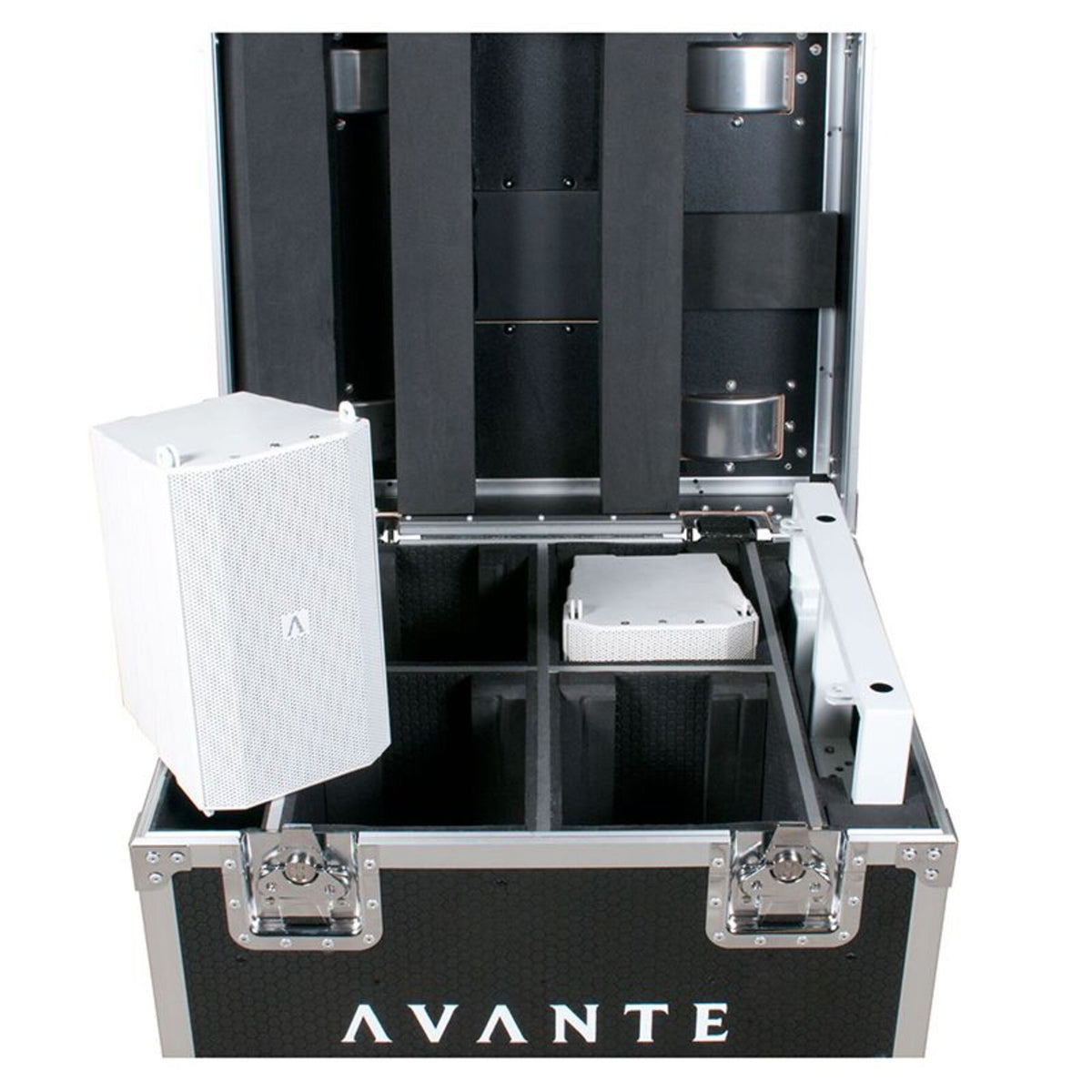 Avante Imperio QRC Roadcase With Casters For Hold 4 Imperio Mini Array Speakers