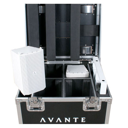 Avante Imperio QRC Roadcase With Casters For Hold 4 Imperio Mini Array Speakers