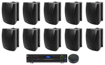 JBL VMA1120 Commercial 70v Bluetooth Amp+Wifi Receiver+(10) 5.25" Wall Speakers