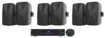 JBL VMA1120 Commercial 70v Bluetooth Amplifier+Wifi Receiver+(6) Wall Speakers