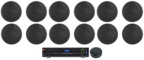 JBL Commercial Amp+Wifi Receiver+12) 6" Ceiling Speakers For Restaurant/Bar/Cafe