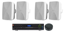 JBL VMA1120 Commercial Bluetooth Mixer/Amplifiier+Wifi Receiver+4) Wall Speakers