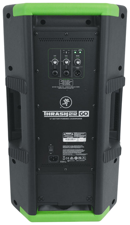 Mackie Thrash212 GO 12" Battery Powered Rechargeable DJ PA Speaker w/Bluetooth