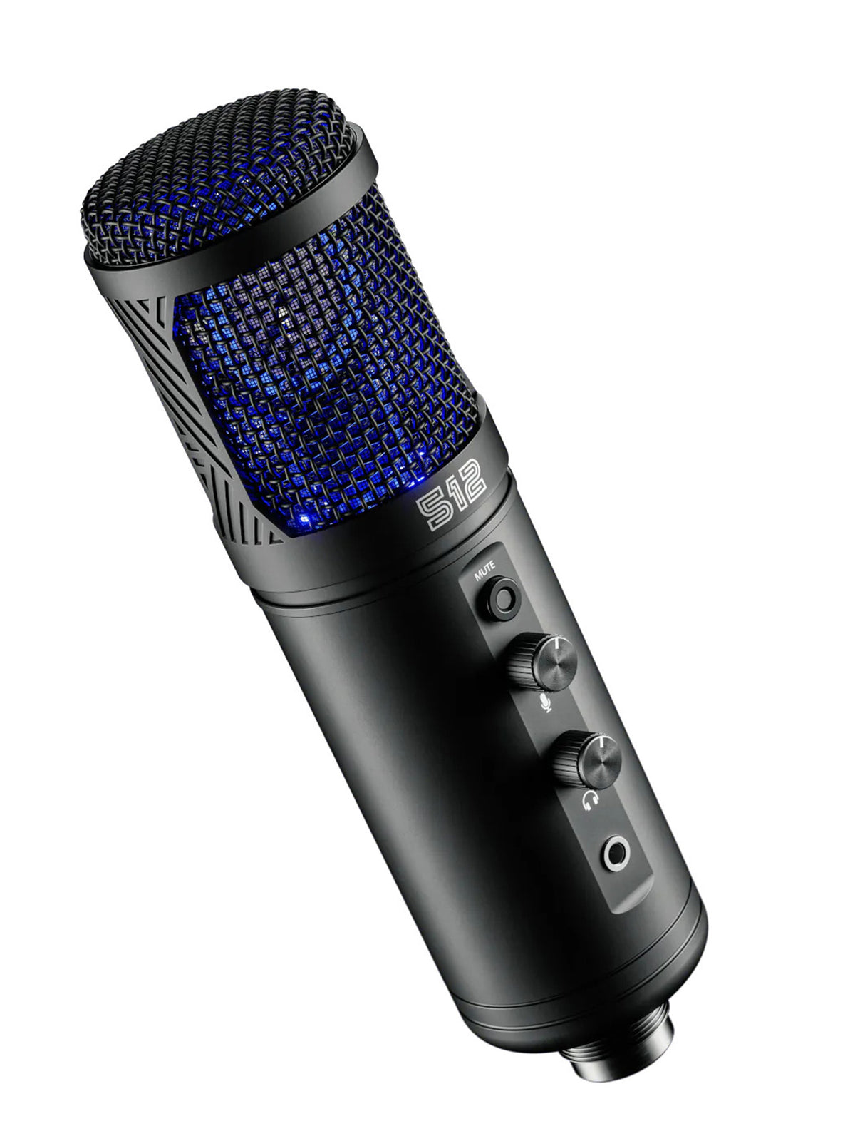 512 Audio by Warm Audio Tempest Large Diaphragm Condenser USB Microphone+Stand