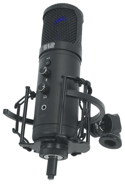 512 Audio by Warm Audio Tempest Large Diaphragm Condenser USB Microphone+Stand
