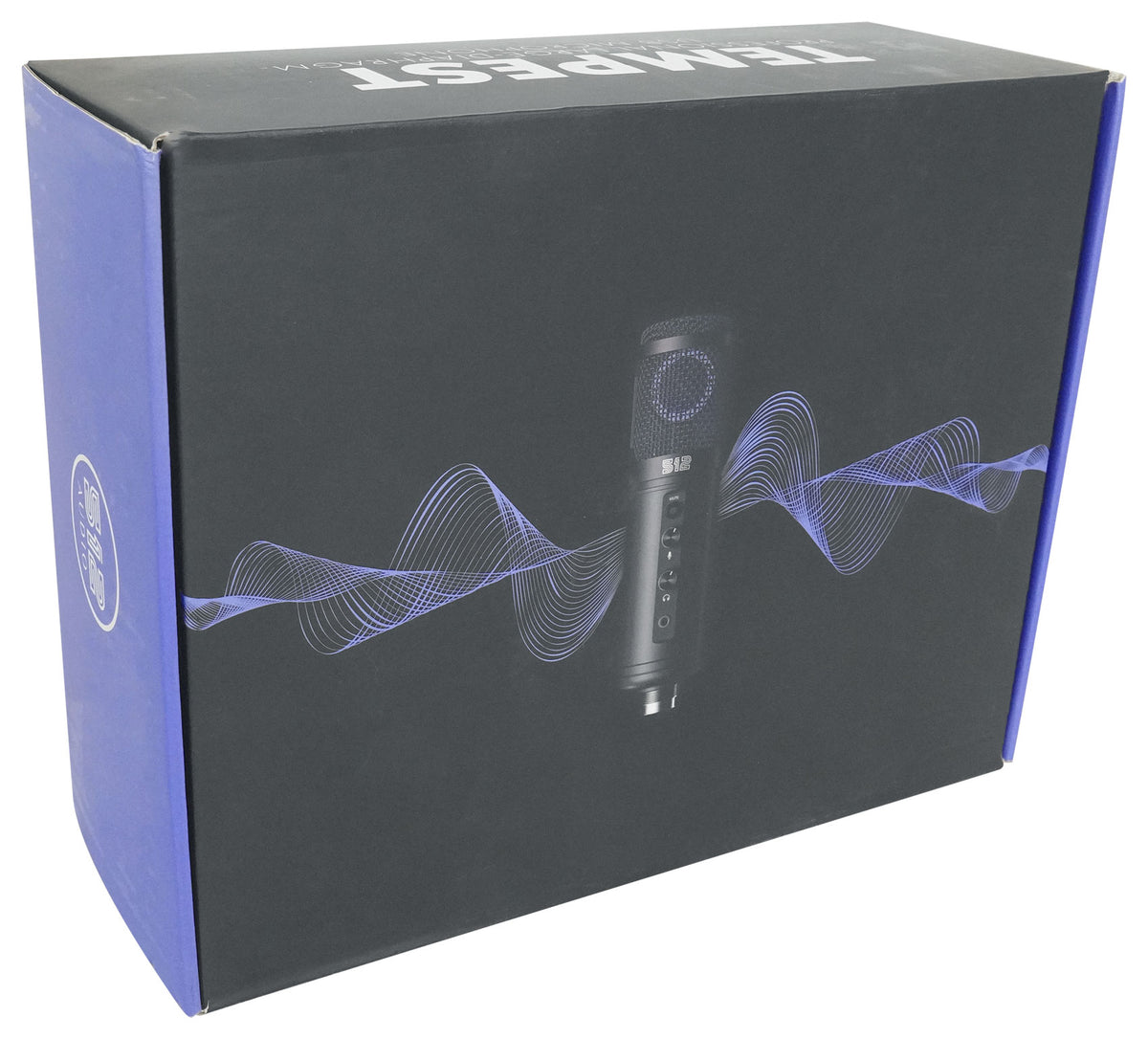 512 Audio by Warm Audio Tempest Large Diaphragm Condenser USB Microphone+Stand