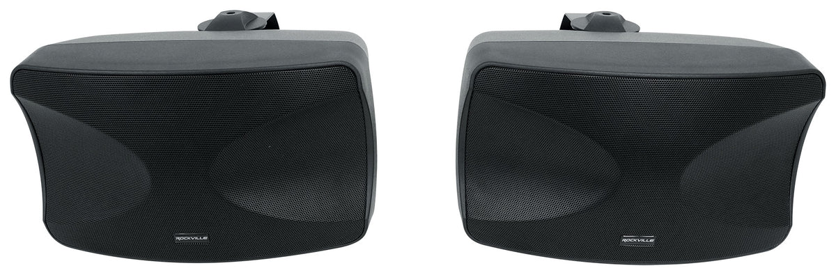 VMA1120 Amplifier + (4) WET-44 PRO Black Indoor/Outdoor Speakers Bundle