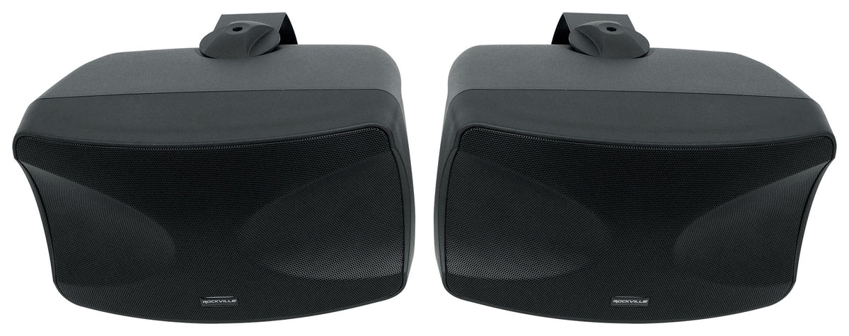VMA1120 Amplifier + (4) WET-44 PRO Black Indoor/Outdoor Speakers Bundle