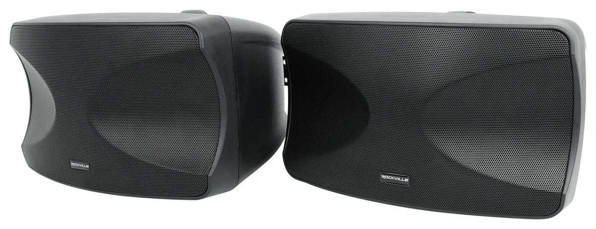 VMA1120 Amplifier + (4) WET-44 PRO Black Indoor/Outdoor Speakers Bundle