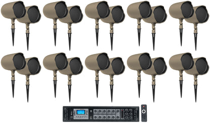 (20) GSF6-TN Landscape Speakers + RCS650-6 Amplifier