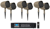 GSF6-TN Landscape Speakers (3 Pairs) + RCS180-6 Amplifier