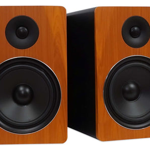 Rockville APM8C 8 Inch 2-Way 500W Active/Powered USB Studio Monitor Speakers Pair
