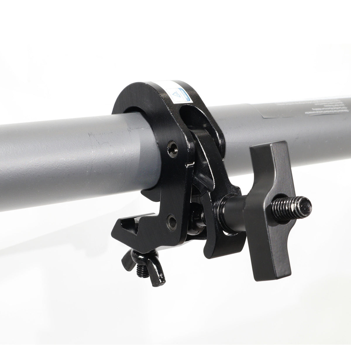 T-C12H-BLKX4 Self-Locking M10 Truss Clamps, 4-Pack