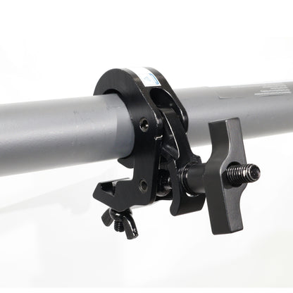 T-C12H-BLKX4 Self-Locking M10 Truss Clamps, 4-Pack